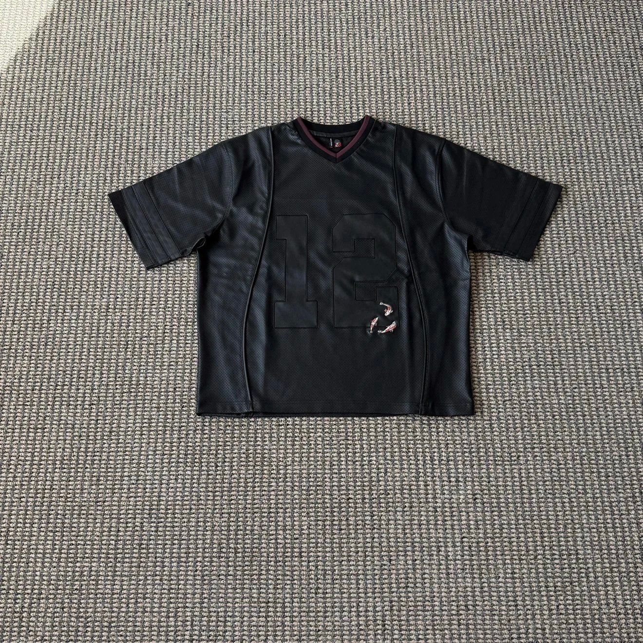 Derschutze T-shirt【DX243】刺绣皮短袖